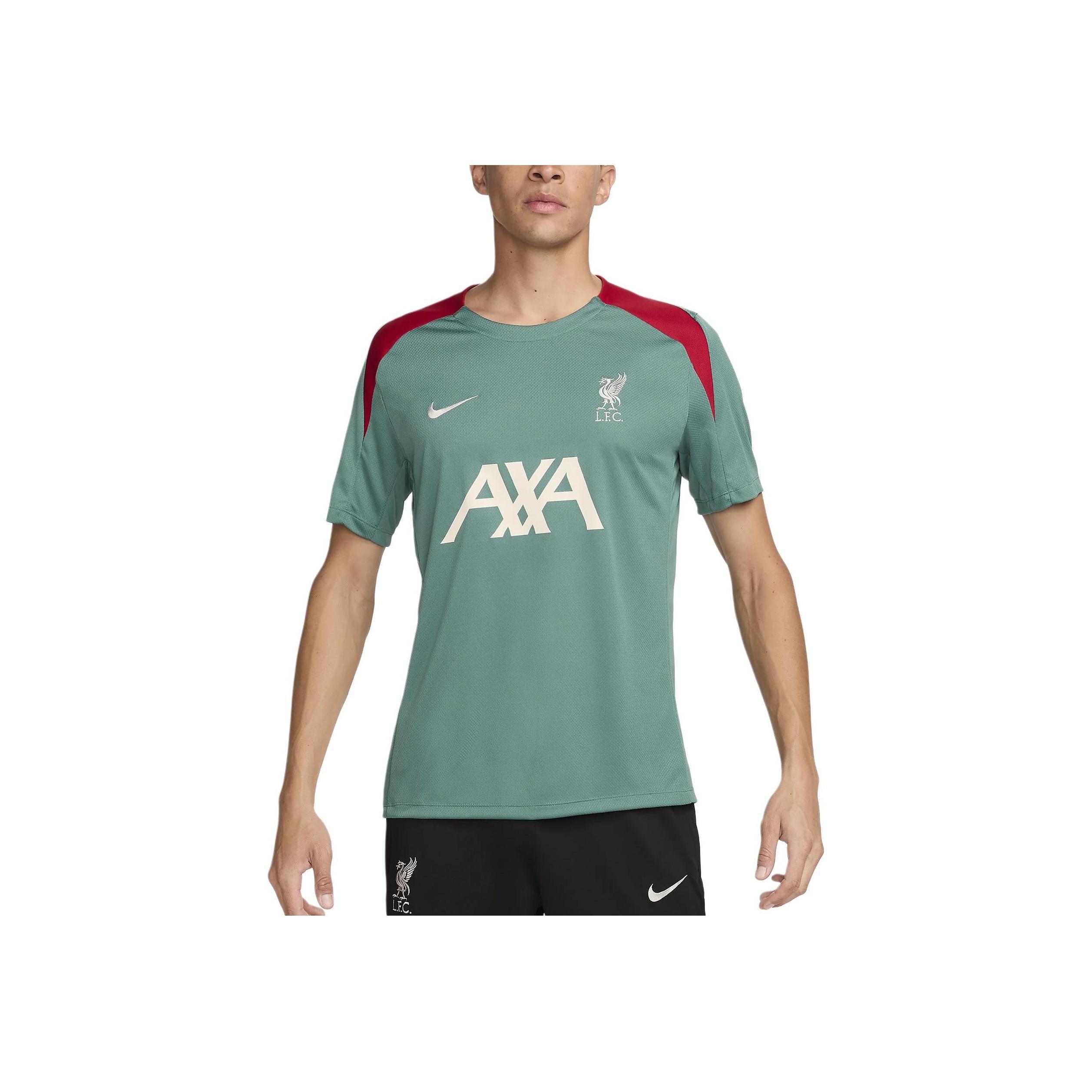

Новый мужской трикотажный топ Nike Liverpool Fc Strike с коротким рукавом Nike Dri FIT для футбола FN9838-362 L
