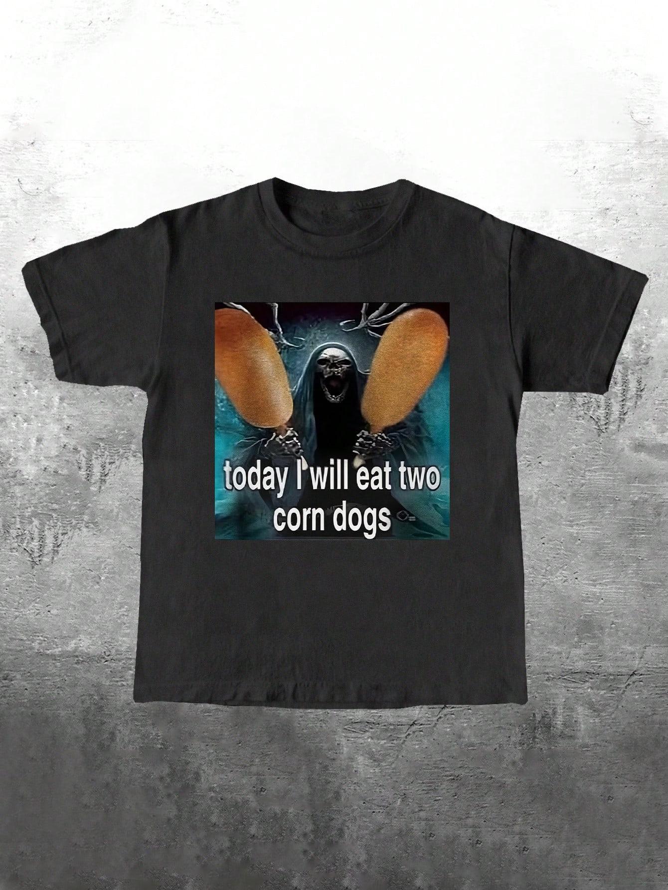 

Ретро Готична Коміксна Скелет Мем Оверсайз Футболка для Жінок 2XL