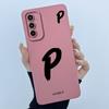For Samsung Galaxy M13 4G M23 F23 Buddy 2 5G Cover Case Initial Letter Silicone Soft Phone Bumper for Samsung SM-M135F Casing