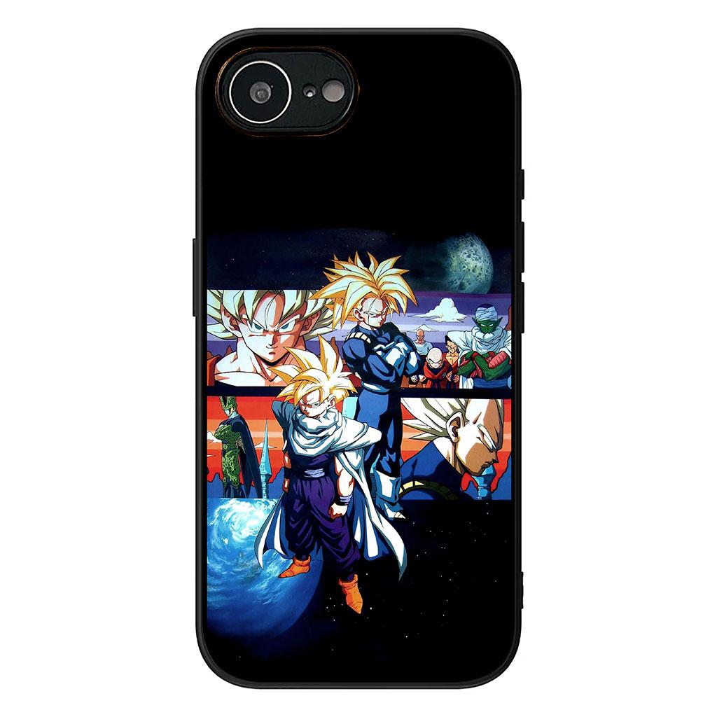 Dragon Son Gohan Goku Ball Phone Cover Case for Apple iPhone 16 15 14 Plus 13 12 Mini 17 Pro Max + ProMax 16E Air 16+ Casing