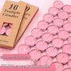 LIEI Natural Smokeless Sealing Wax Tea Candle