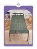 Portable Multi-functional Steel-Plastic Folding Bed for Construction Site, Travel, Military Use - Type 90