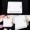 White EVA Foam Thread Disk Braiding Plate Weaving Board(105mm)