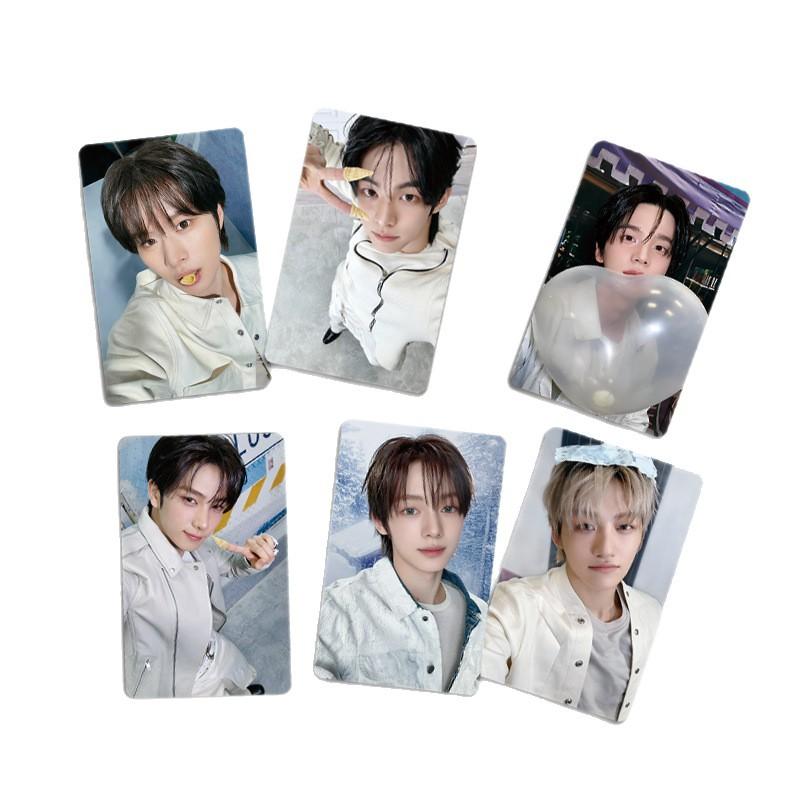 6 ks TWS Mini 5. album NO TRAGEDY Lomo karta SHINYU DOHOON Selfie pohlednice YOUNGJAE HANJIN JIHOON KYUNGMIN Fanoušci Cosplay karta
