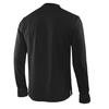 Spring Autumn Men Shirt Lace-up Stand Collar Long Sleeves Solid Color Loose Retro Medieval Mid Length Casual Cosplay Performance Top