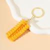 Keychain Pendant Forbidden City Rooftop Animal Keychain National Style Cultural Keyring Chinese Retro Auspicious Roof Animal Design Key Holder