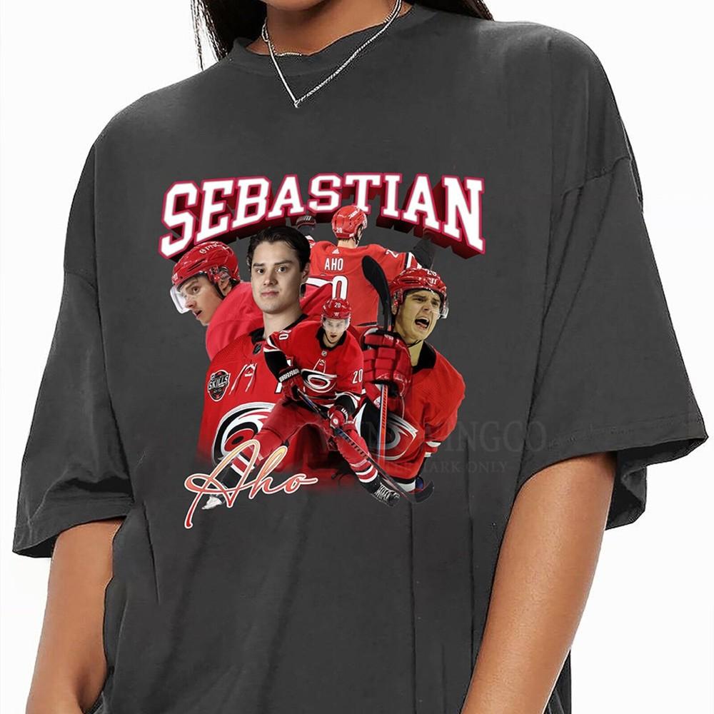 Винтажная футболка с принтом Себастьяна Ахо, Винтажная футболка с графическим принтом Себастьяна Ахо, Унисекс футболка XXXXL