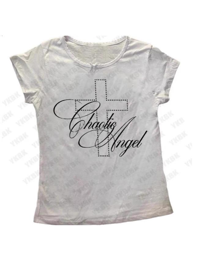 Y2K Sexy American Girl Graphic Vest Top - Women's Short Sleeve Tee