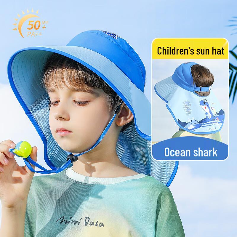MUMENG Kids UV Protection Summer Sun Hat One Size