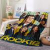 1 PZ Coperta di Flanella Fantasia THE ROOKIE Adatta a Tutte le Stagioni per Arredamento Casa Calore e Comfort Regali Regalo Festivo