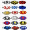 1pc 3D Lion Carbon Fibre 6x33mm Steer Wheel Emblem Sticker Car Steering Wheel Car Interior Emblem Car styling Accessories A Range