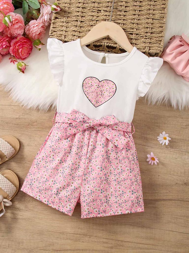 Little Girls Summer Dress, White Sleeveless Casual Toddler Kid Easter Dresses 2-8 Years, Soft Polyester Blend Kids Clothes