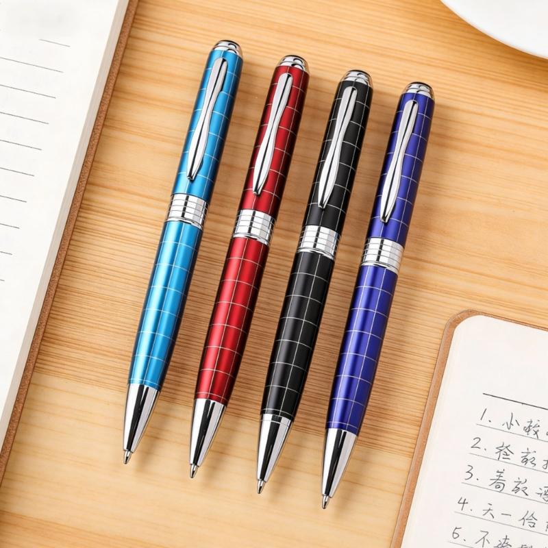 Smooth Writing Business Oil Pen for Office School Student Writing Gift 0.7mm Medium Point Metal Ball Pen Ballpoint Pen