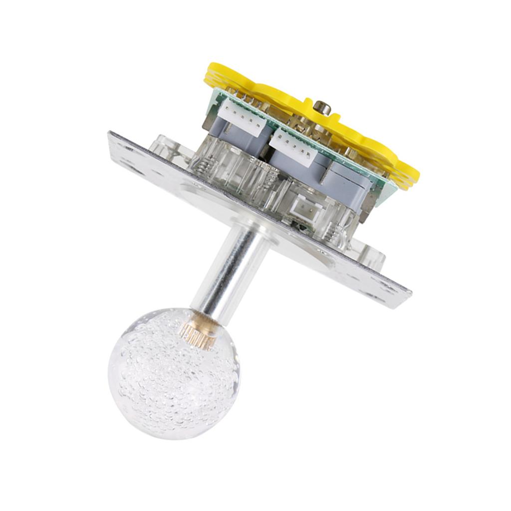 LED Colorful Illuminated Joystick Switchable from 4 To 8 Way Operation for Arcade Game