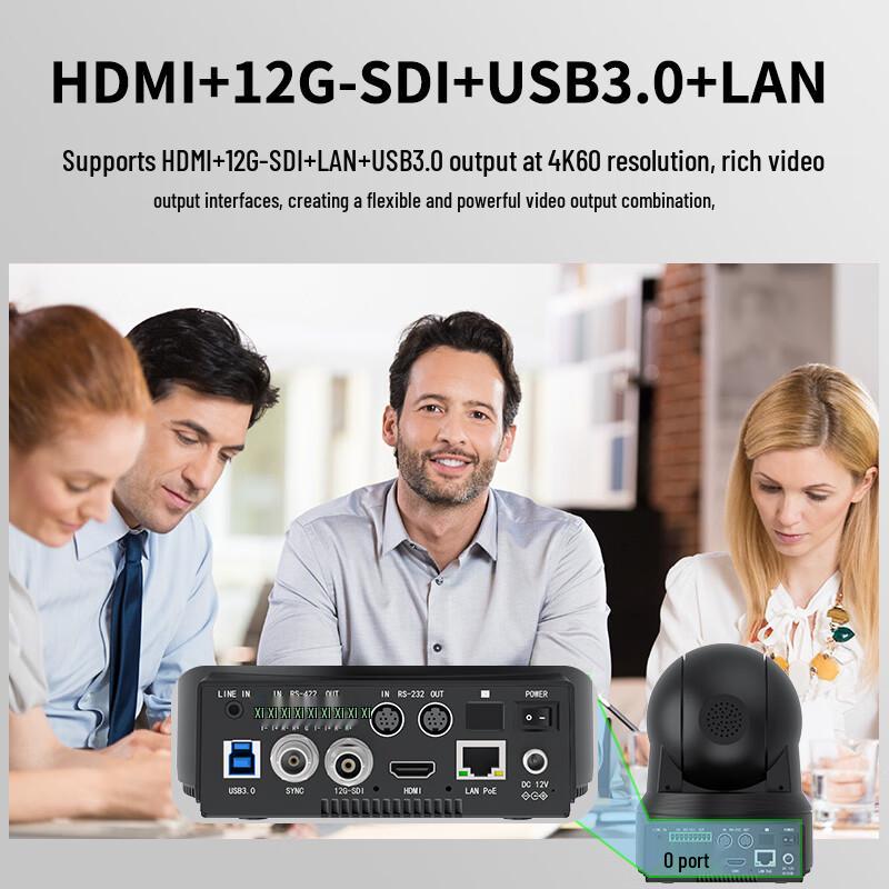 Shenghua Vision 4K NDI PTZ Video Conference Camera (CN version)