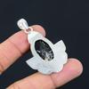 Sisters Day Deal 925 Silver Zebra Jasper Stone Unique Wife Art Deco Boho Pendant