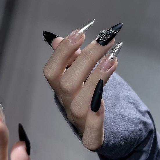 10Pcs Nail DIY Decorations Drop-resistant Colorfast Anti-oxidant Art Waterproof Anti-corrosion Punk Style Rabbit Bear Nail