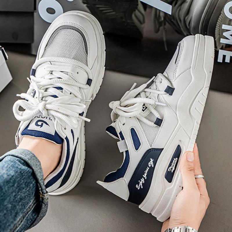 2025 New Men Skateboard Shoes Flat Sneakers Trendy Luxury Men Breathable Tennis Sport Shoes Basketball Sneaker Zapatos De Hombre