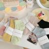 10 Pairs Pure Color Cotton Sports Socks Women  Short Socks for Women Candy Color Spring Autumn Sock