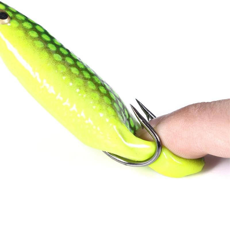 Fishing Lures with Hook Topwater Frogs Lures Soft Frogs Baits for Saltwater Fishing Snakehead Swimbait