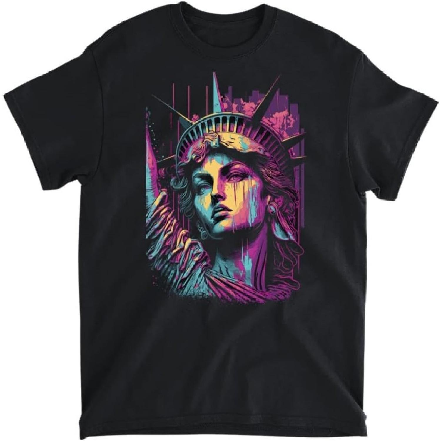 

New York Tee NY City Family Vacation Statue of Liberty T-Shirt, Long Sleeve Shirt, Sweatshirt, Hoodie Unisex Adult Size Made in Canada XXXXXL різнокольоровий