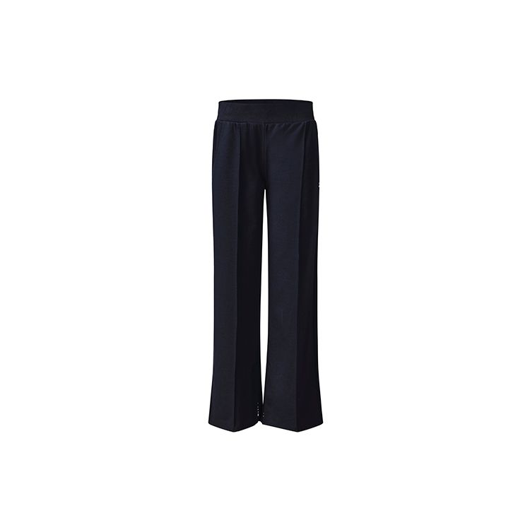 

FILA FW22 Athletics Solid Loose Fit Split Hem Flared Sports Pants Women Pants Dark-Blue A11W233605F-NV L