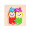 Wooden 3D Three-Dimensional Puzzle Children'S Educational Toys Infant Montessori Early Education Intellectual Development Puzzle Board