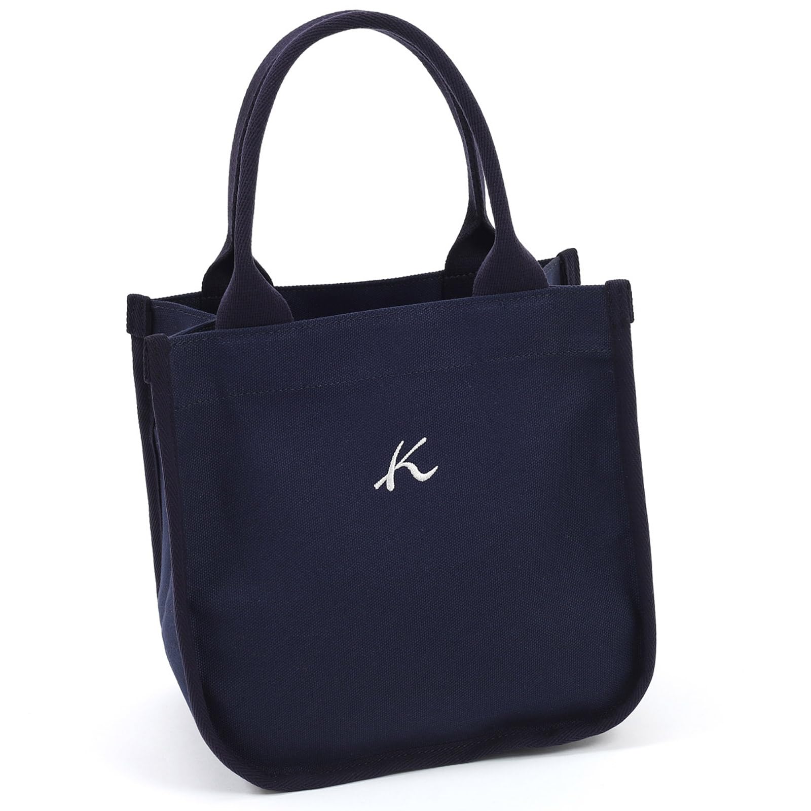 

Square Simple Tote Bag Dark Blue 10101 [Kitamura] R-0748 Women s [Navy]