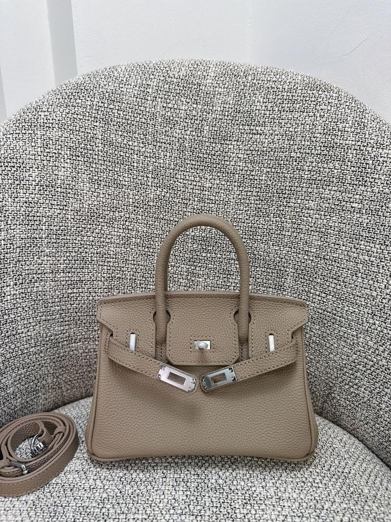 Togo primo strato pelle di mucca borsa platino motivo litchi fibbia argentata borsa a mano serratura di alta gamma borsa a tracolla messenger in pelle da donna