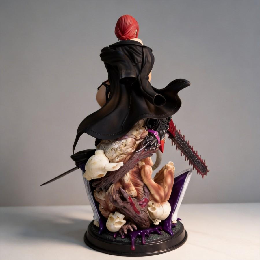 HHS Chainsaw Man Makima Anime Figure 45cm GK Collection Model Desktop Decoration Ornament Fashion Play Gift for Anime Fans