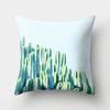 Green Tropical Plant Pillowcase Leaves Cushion Cover Sofa Lumbar Pillow Home Decor Pillowcase