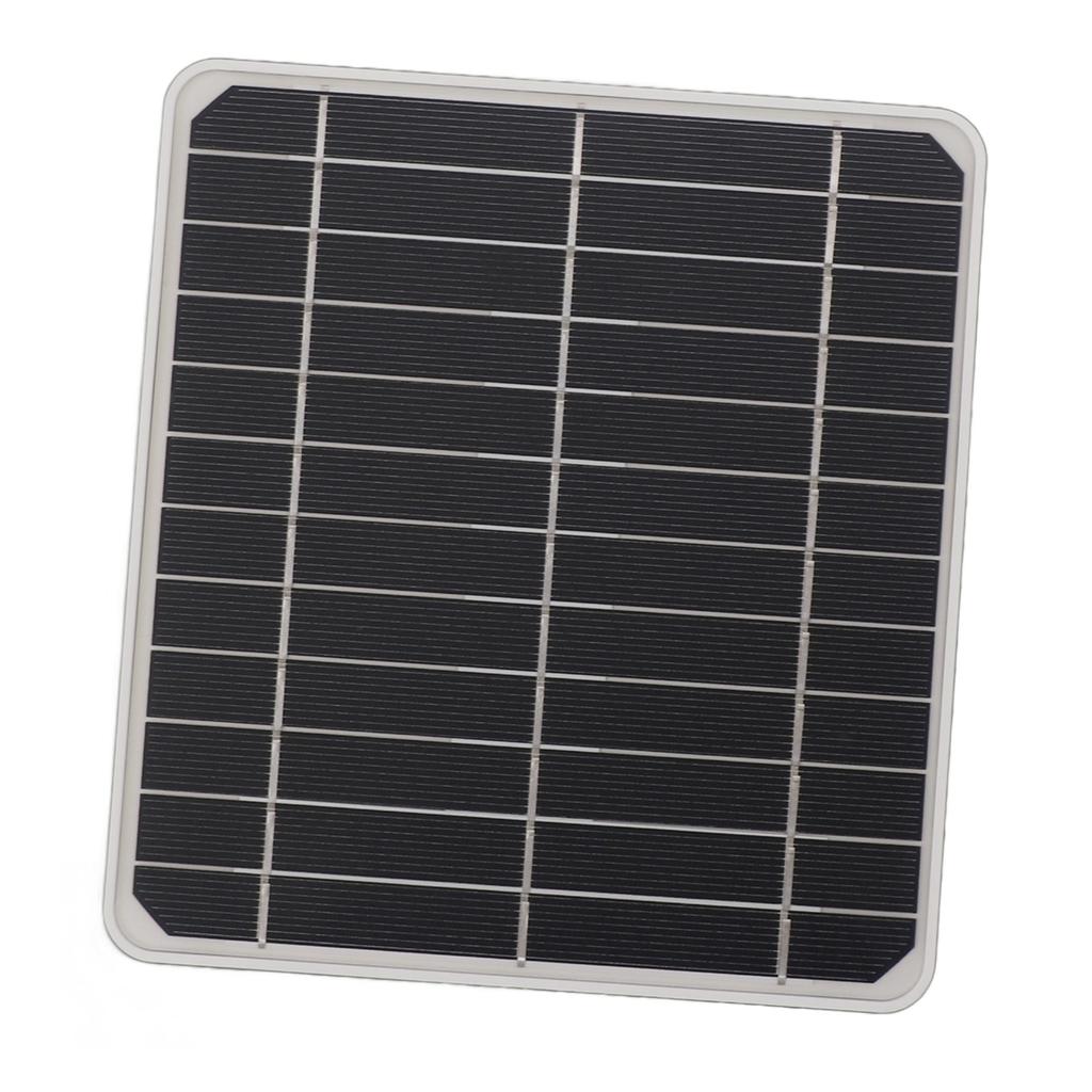 10W Solar Panel for Security Camera Monocrystalline Silicon USB Outdoor Solar Charging Panel with