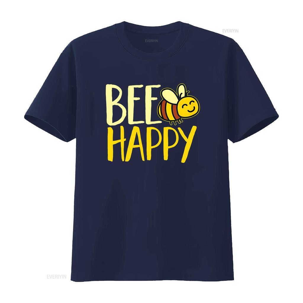 Women Bumble Bee Cute Happy T Shirt Vintage Washed Soft Versatile Stylish Fashion Slightly Designer Clothes Comfortable Unisex
