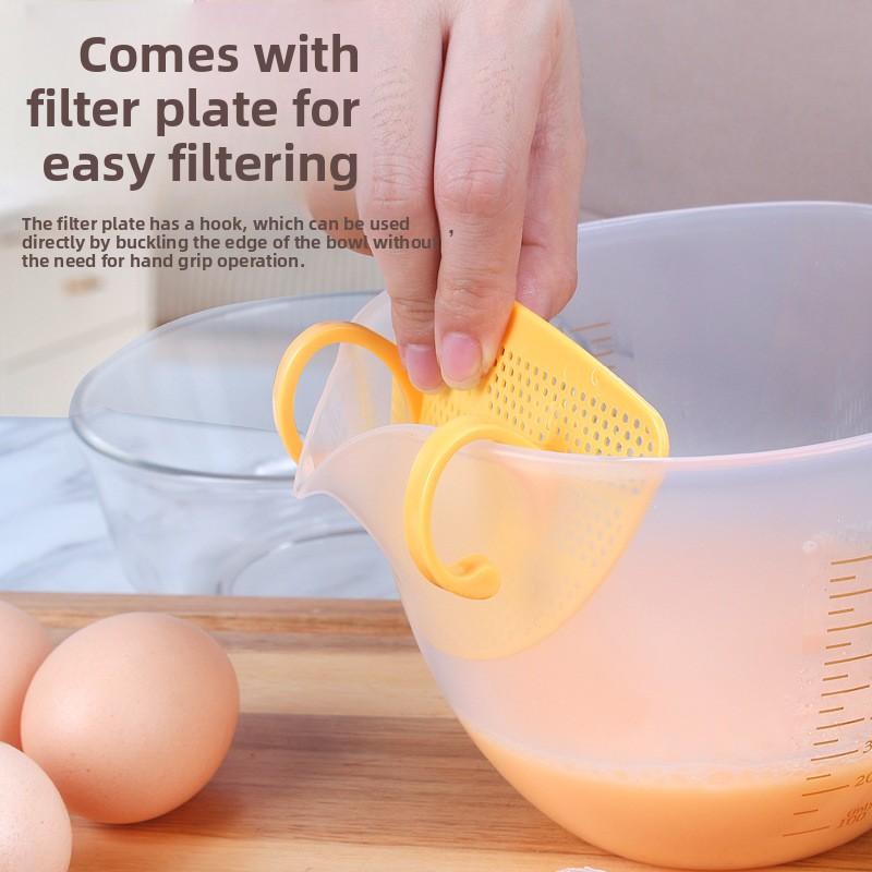 Food-grade Baking Multifunctional Large-capacity Measuring Cup with Graduated Egg Liquid Separation