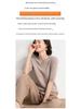 2023 Spring/Summer Women's Loose Knit Round Neck Half Sleeve Pullover Sweater