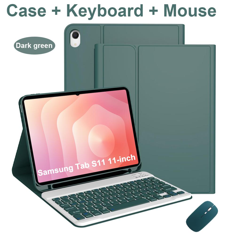 Case for Samsung Galaxy Tab S11 11-inch,Bluetooth Keyboard Cover for Galaxy S11 SM-X730/X736B,for Samsung Smart Stand Cover
