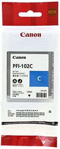 

Canon Ink Tank PFI-102C 130 Milliliter