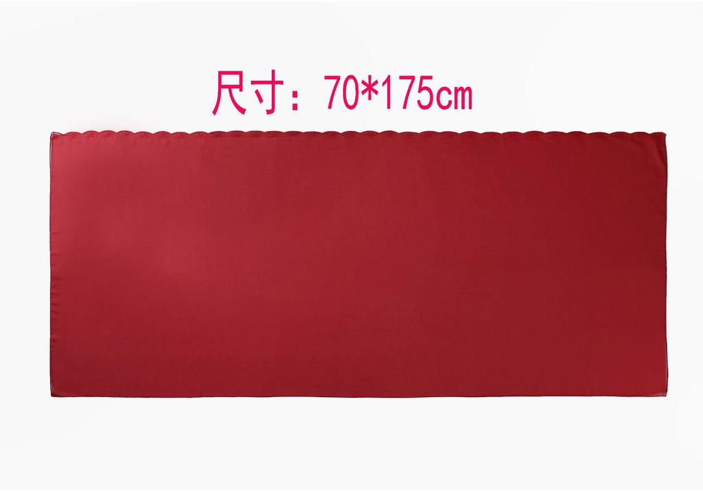 Women S Embroidered Pearl Chiffon Scarf For African Ethnic Style
