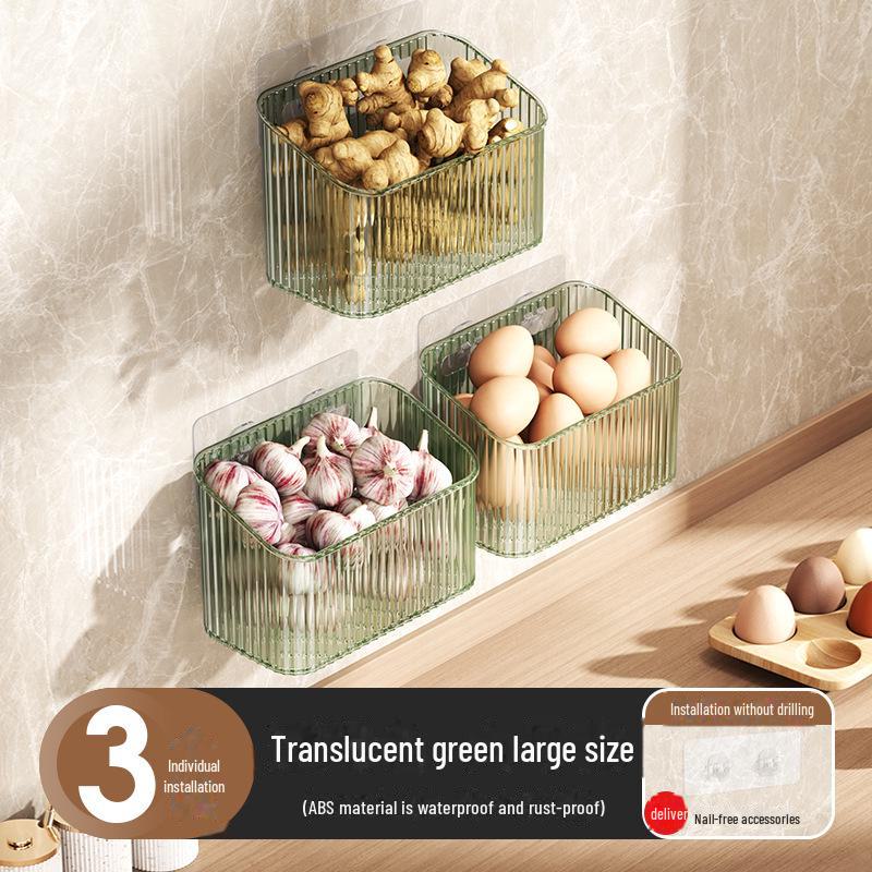 

Настенная многофункциональная корзина для хранения вещей для кухни и ванной комнаты
