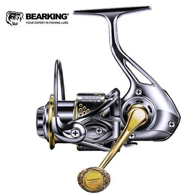 BEARKING Márka AF sorozat 9BB Rozsdamentes acél csapágy 5.2:1 horgászorsós húzórendszer 10 kg-os maximális teljesítményű pergetőkerekes horgásztekercs