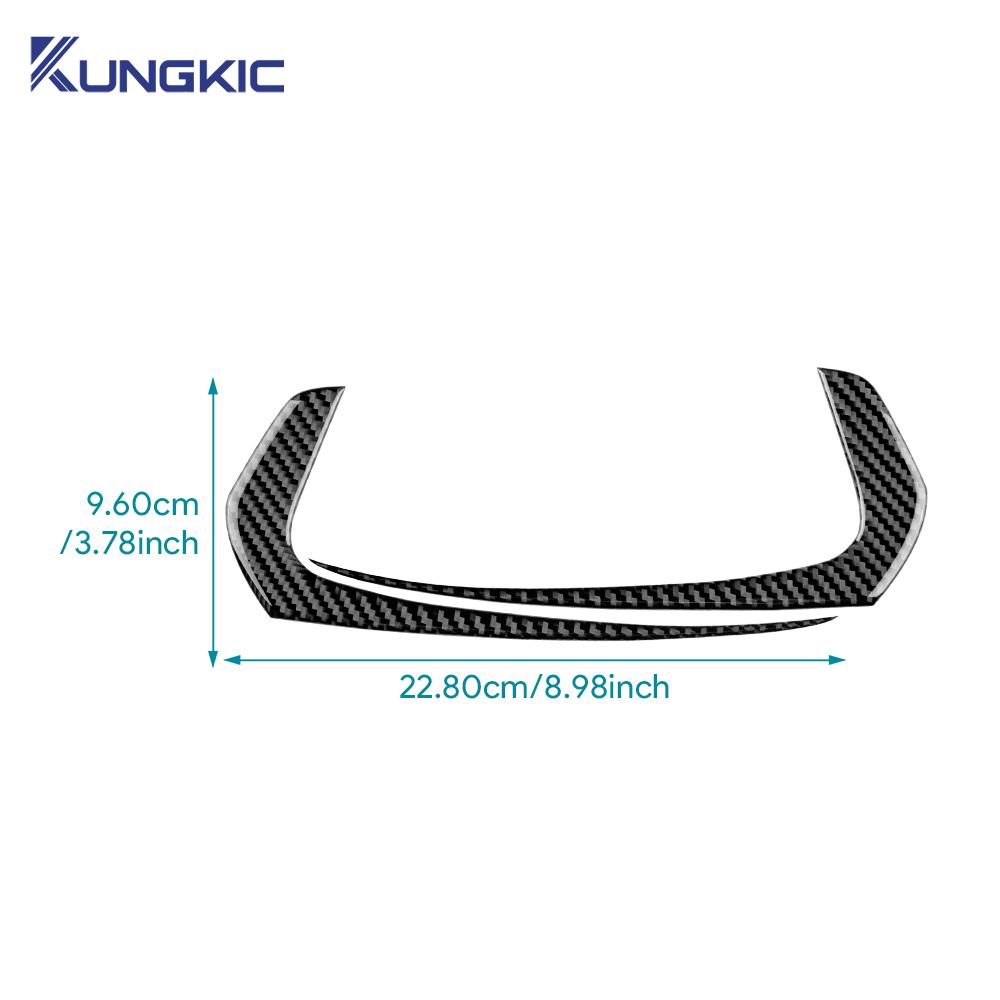 Real Soft Carbon Fiber Sticker For Mazda 3 Axela 2019 2020 2025 2025 2025 2025 2025 LHD RHD Car Rearview Mirror Strip Decor Trim
