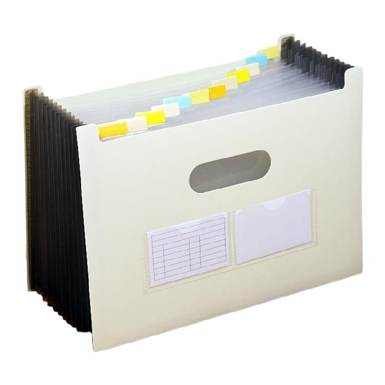 A 4 Multi-Layer Accordions Document Organizers Document Storage Bag Expanding File Folder Office Supplies