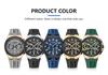 CURREN 8487 Men's Multifunctional Six-Hand Chronograph Sport Watch