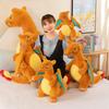 Kawaii Dragon Plush Toy Large Stuffed Animal Pillow 40/80cm Soft Doll Gift For Kids