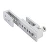 Metal Sliding Door Lock No-Drill Installation Door Latch Catch Shower Door Latch  Bathroom Hardware