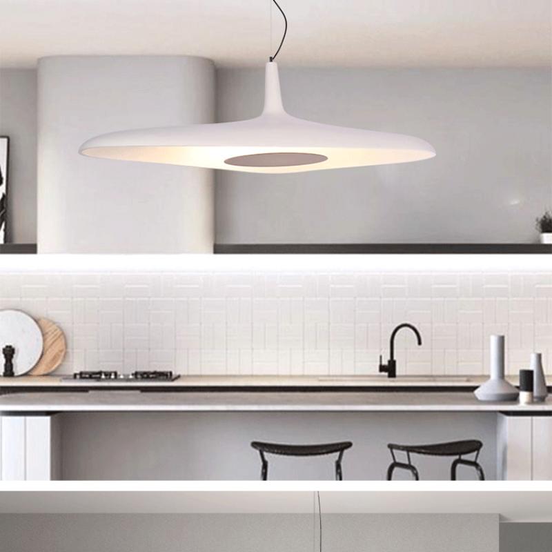 Lumină suspendată liniară din rășină neregulată simplă Dormitor Sufragerie Restaurant Bucătărie Iluminat insulă