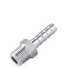 1/8" 1/4" 3/8" 1/2" 3/4" BSP NPT Male Female To 4 5 6 8 10 12 14 16 19 25 mm Hose Barb 304 Stainless Steel Pipe Fitting Connetor