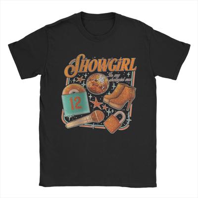 Men Women TS Showgirl - In My Showgirl Era The Life Of A Showgirl T Shirt 100% Cotton Clothing Tee Shirt 4XL 5XL T-Shirt