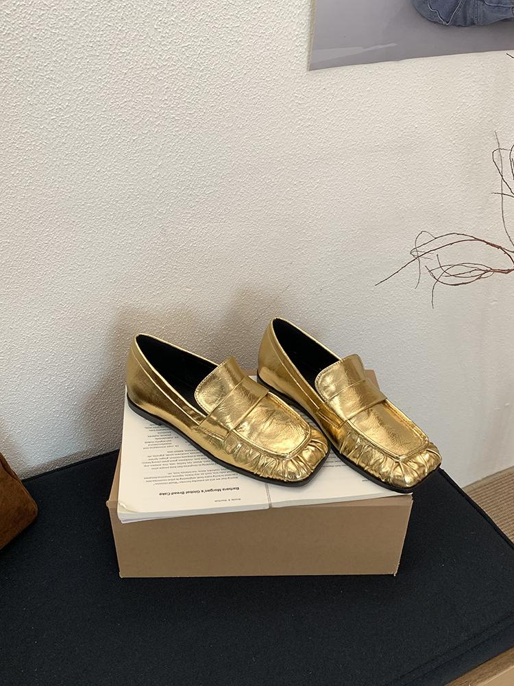 Fashion Flats Classic Ladies Slip-on Handmade Penny Loafers Autumn 2025 New Designer Mules Shoes Female Retro Moccasins Zapatos De Mujer