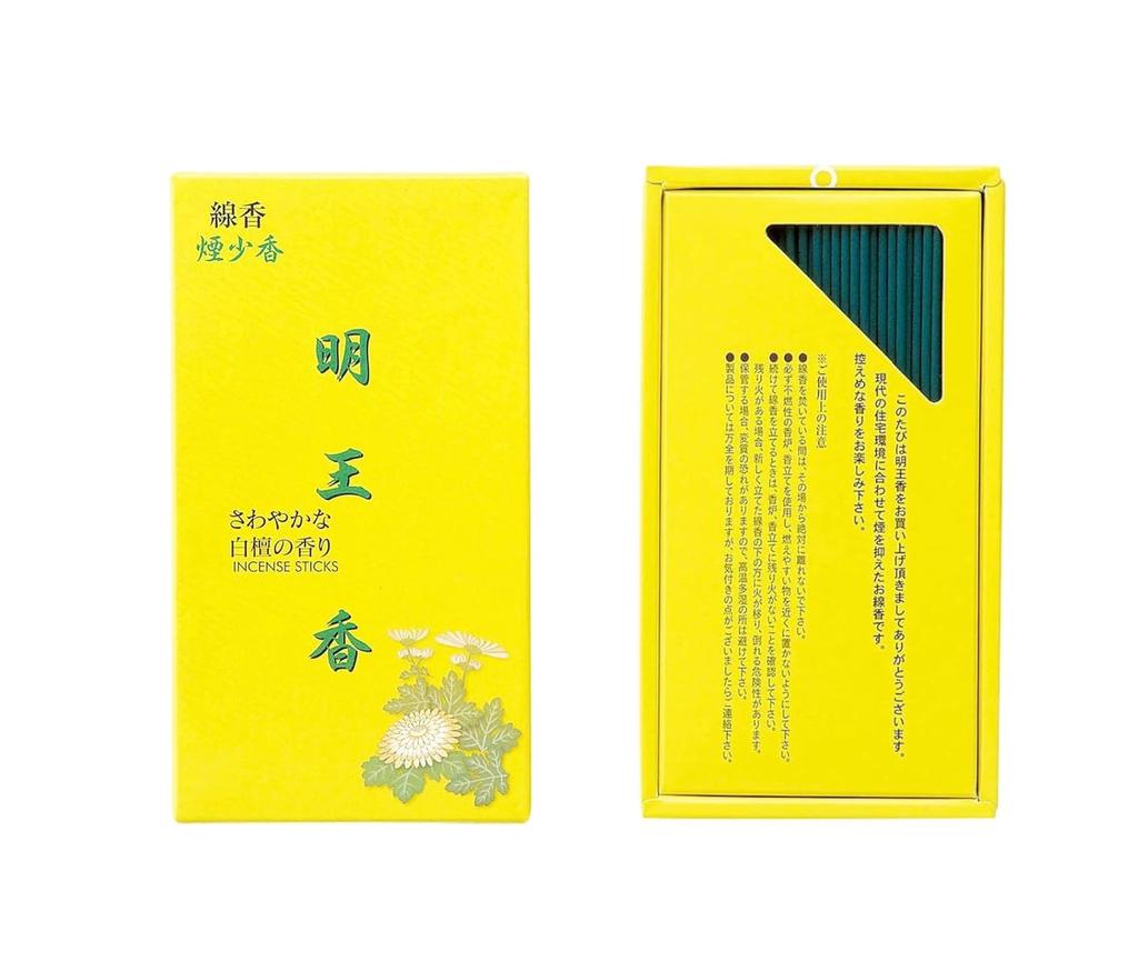 Incense Sandalwood Low Smoke Incense Myōō